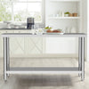 Stainless Steel Catering Kitchen Food Service Worktop Work Table Prep Tables