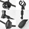Professional Boom Microphone Mic Stand Holder Adjustable With 2 Free Clips