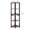 5Tier Cube Storage Unit Bookcase Shelving Display Shelves Shelf Bookshelf Corner
