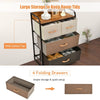 4-Drawer Dresser Storage Tower Vertical Organizer Unit Utility Dresser Chest