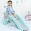 Indoor Baby Kid Play Slide Trojan Set 2-In-1 Climbing and Rocking Horse Playset