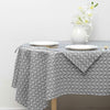 Round Table Cloth Cotton Linen Household Garden Dining Tableware Party Supplies