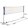 Portable Badminton Net Set with Folding Poles Stand Indoor Outdoor Garden Beach