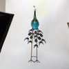 Colourful Peacock Metal Birds Garden Ornament Sculpture Friendly Features Decor