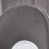 Dining Table & Chairs Set 4/6 Velvet Fabric Padded Seat Kitchen Furniture