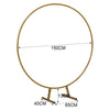 150cm Metal Circle Wedding Arch Frame Backdrop Free Standing Events Venue Sturdy