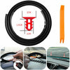 1.6M Universal Car Dashboard Sealing Strip Soundproof Dustproof Rubber Strips UK