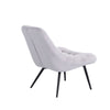 Velvet Fabric Accent Button Tub Chair Armchair Lounge Sofa Living Bedroom Chair