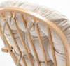 ONPNO Replacement Velvet Cushions 5PCS Set for Glider Rocking Chair and Stool