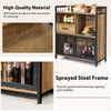 Industrial Sideboard Cabinet w/ Drawer & Doors Freestanding Storage Cabinet