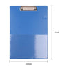 10x A4 Foolscap Clipboard PVC With Pen Holder Black Blue Clip Boards Clipboards