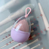 1/5x Powder Puff Makeup Makeup Sponge Egg Case Sponge Egg Holder for Lady Girl