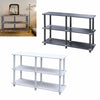 3 Tier 120CM Wood Bookcase Storage Shelving Unit Display Stand Shelf Office Home