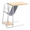 Portable End Table Sofa Counch Side Coffee Table Laptop Desk With Storage Shelf