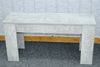 Grey Dining Table And 4 Chairs Dining Room Wood kitchen table and Leather chairs