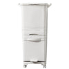 3 Tier Large Rubbish Trash Bin Recycling Pedal Kitchen Waste Can With Wheels 42L