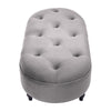 Chesterfield Coffee Table Chair Footstool Large Stool Rectangle/Oval Pouf Stand