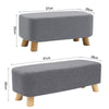 Kids/Adults Lounge Padded Ottoman Chair Seat Stool Footstool Footrest 40/57/81cm