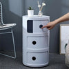 Corner Storage Cabinet Table Side End Stand Bedroom Bedside Storage Furniture