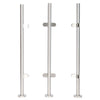 Stainless Steel Glass Balustrade Posts Mid/Corner/End Pole Rail Marine Grade 316