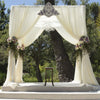 Perfect 2 in 1 Wedding Party Walk Through Flower Arch Circular Floral Archway