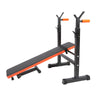 Panana Adjustable Weight Bench with Dip Station Heavy Duty Foldable Lift Bench