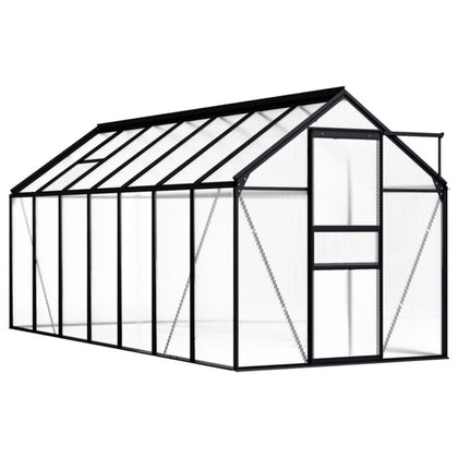 Greenhouse Anthracite Aluminium 8.17 m² X8V0