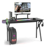 K- Shaped Gaming Computer Desk Adjustable Ergonomic Workstation Racing Table