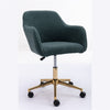 Home Office Study Desk Chair 360° Swivel Height Adjustable Computer Chair Green