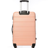 28" Large Suitcase Hard Shell Travel Trolley Hand Luggage ABS Lightweight Orange