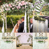 Artificial Silk Rose Peony Wedding Arch Flower Home Party Wedding Backdrop Decor