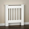 Small White Radiator Cover 78x19x92cm Wood Wall Cabinet Shelf Top Storage Home