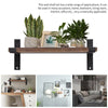 40/50/60/80cm Wall Mounted Floating Shelf Boards Home Storage Decor Wall Shelf