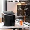 Countertop Ice Cube Maker Machine 2.2 L Portable Electric Ice Making Machine