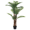120cm Artificial Palm Tree Realistic Decorative Plant Indoor Outdoor Home Office