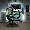 Gaming Chairs Faux Leather Ergonomic Lumbar Support Pillow Home Office Adjusting