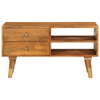 Solid Mango Wood TV Cabinet Hifi Stand Sideboard Lowboard Console Table