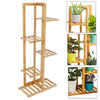 5Tier Outdoor Indoor Wooden Plant Stand Planter Flower Pot Garden Shelf Shelving