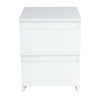 Modern Chest of Drawers Bedside Table Cabinet Nightstand 2 Drawers Bedroom UK