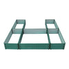 Garden Metal Raised Vegetable Planter Outdoor Flower Trough Herb Grow Bed Box