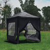 2X2m 3X3m Pop-up Gazebo Marquee Canopy Outdoor Garden Tent Pergolas Sun Shade