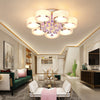 LED Crystal Ceiling Light Chandelier Lamp Kitchen Bed Modern Living Room Lights