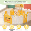 Foldable 12+2 Panels Baby Playpen Safety Yard Activity Center for Kids Toddlers