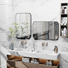 Elegant Large Bathroom Mirror HD Glass Vanity Mirror Hanging Hall Mantelpiece