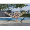 Portable Hammock with Stand for 2 person Weather Resistant Heavy Duty Steel