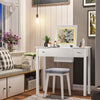 Dressing Table Makeup Desk with Drawer Flip-up Mirror Bedroom Vanity Furniture