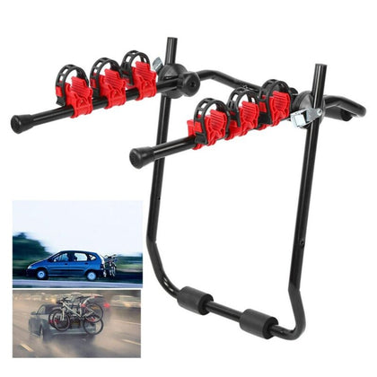 3 BIKE CARRIER FOR CAR TRUNK MOUNT RACK BICYCLE STAND CYCLE UNIVERSAL CAR RACK