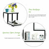 3- Tier Industrial End Table Sofa Bedside Table Nightstand Home Office Bookcase