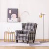 Wing High Back Accent Armchair Sofa Cushioned Seats Large Single Tub Chairs Sofa