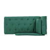 2 Seater Chesterfield Sofa Bed Chaise Longue Sofa Lounge Day Bed End Bench Stool